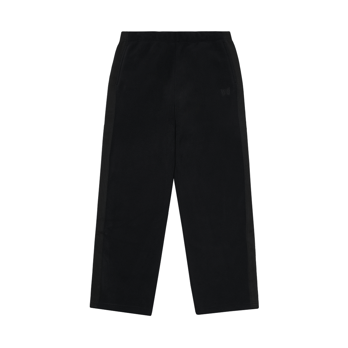 485536-09 Uniqlo x Needles Fleece Wide Pants Longer Length Black - KR