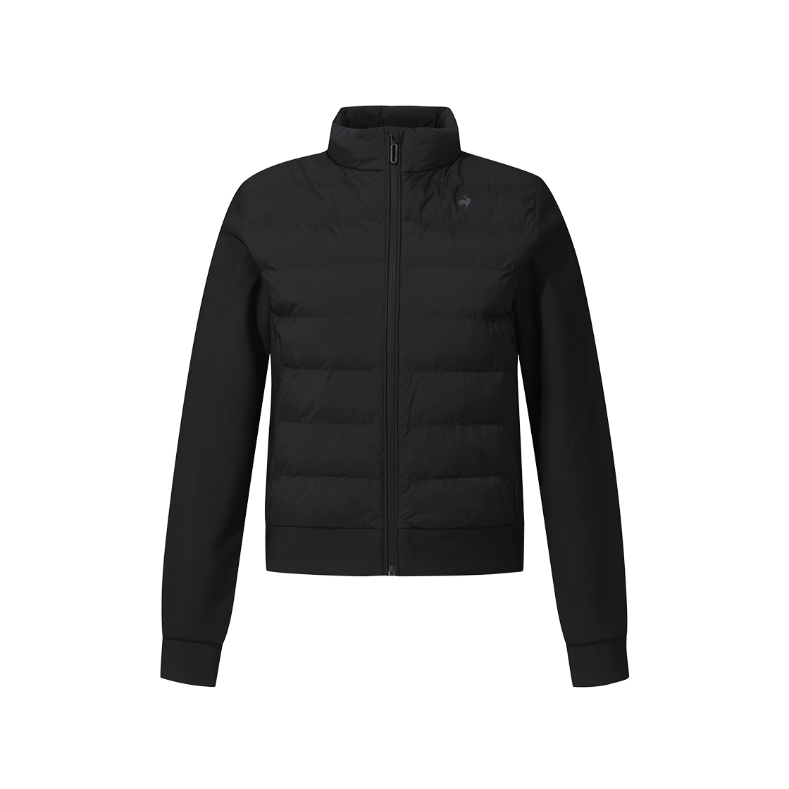 QQ422OPDO2_BLK0 le coq sportif Women's Slim-Fit Hybrid Lightweight Padded Jacket Black
