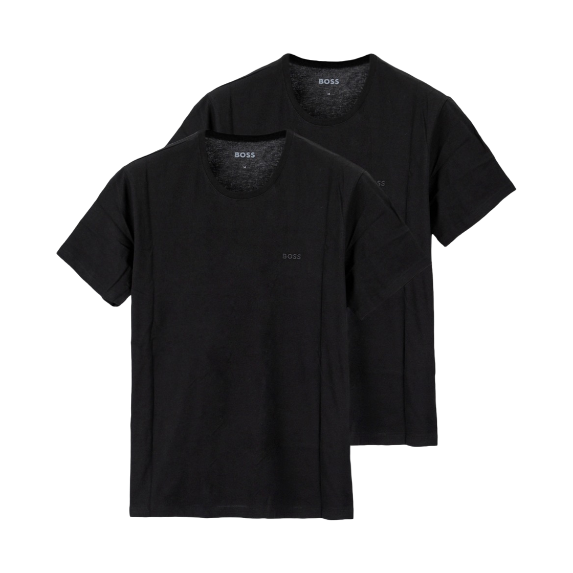 50475294-001 Hugo Boss Basic T-Shirt Black (2 Pack)