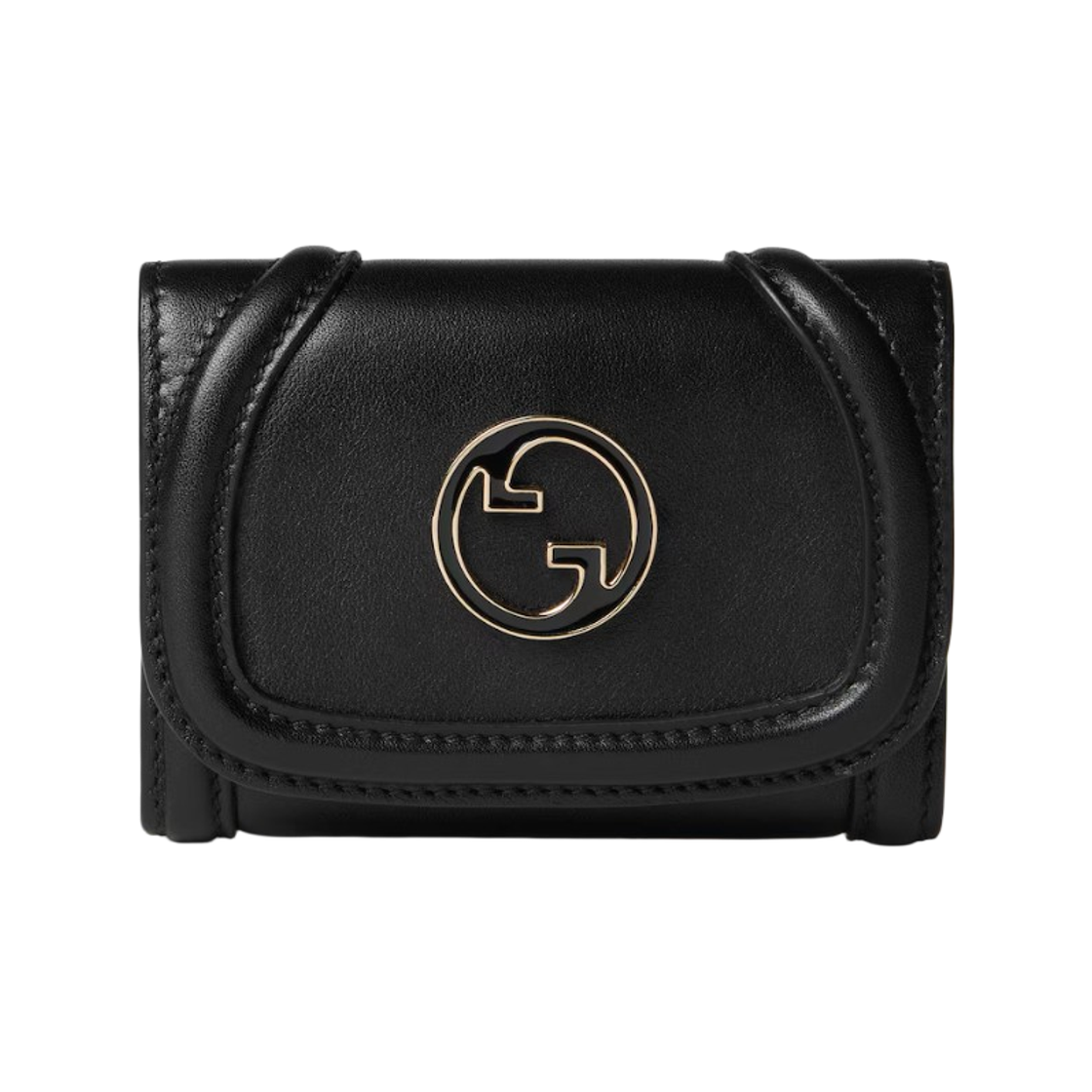 818795-AAEEX-1000 Gucci Blondie Card Case Black