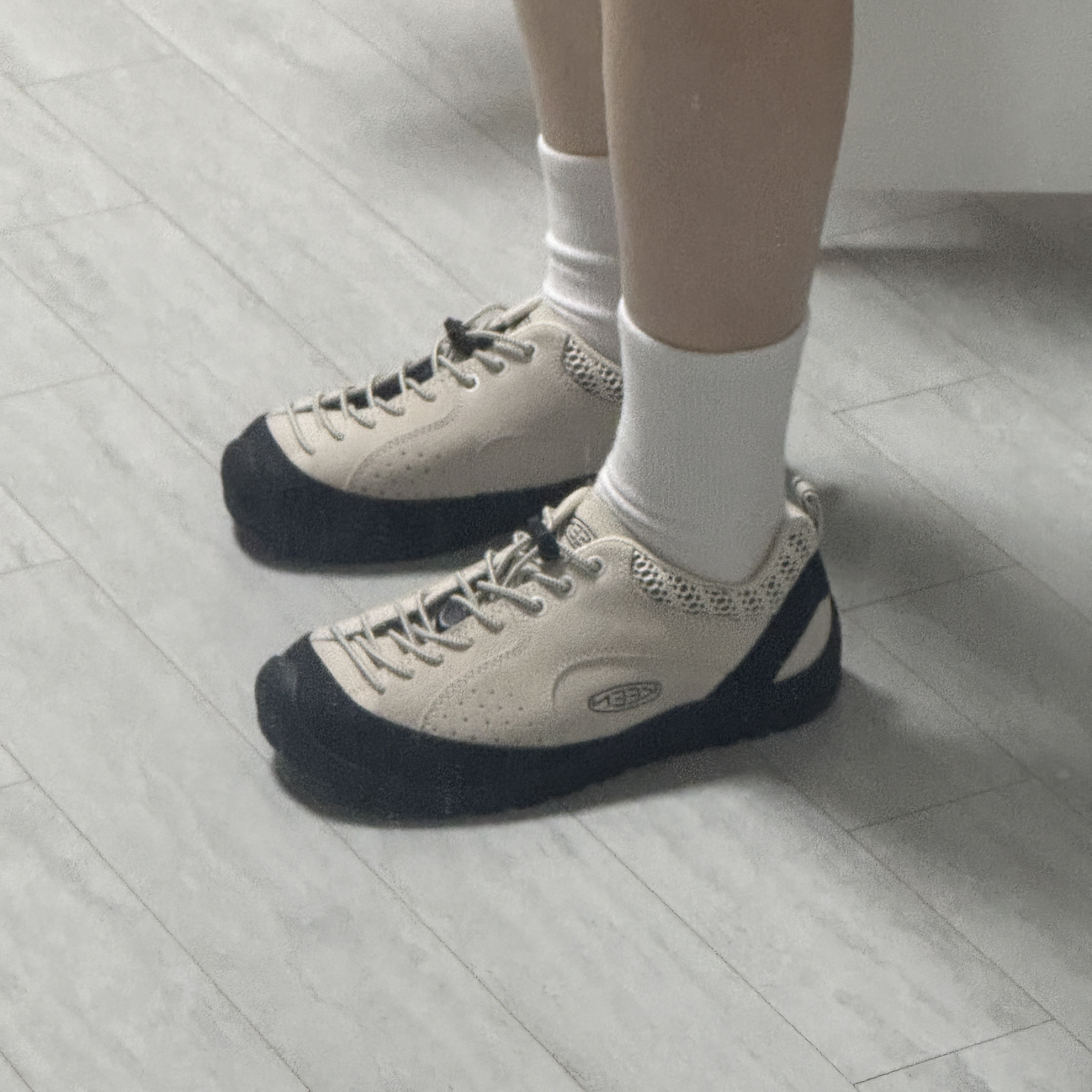 (W) Keen Jasper Rocks SP Sneaker Birch Black 착용 스타일
