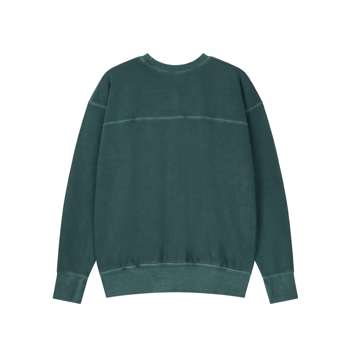 홍우성 피그먼트 유닛 스웻셔츠 다크 그린(Hongwoosung Pigment Unit Sweatshirts Dark Green) - 2