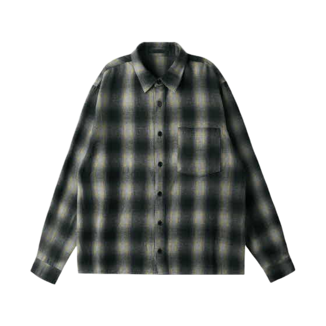 - HTAE Early 80s Vintage-Inspired American Shirts Yellow Check