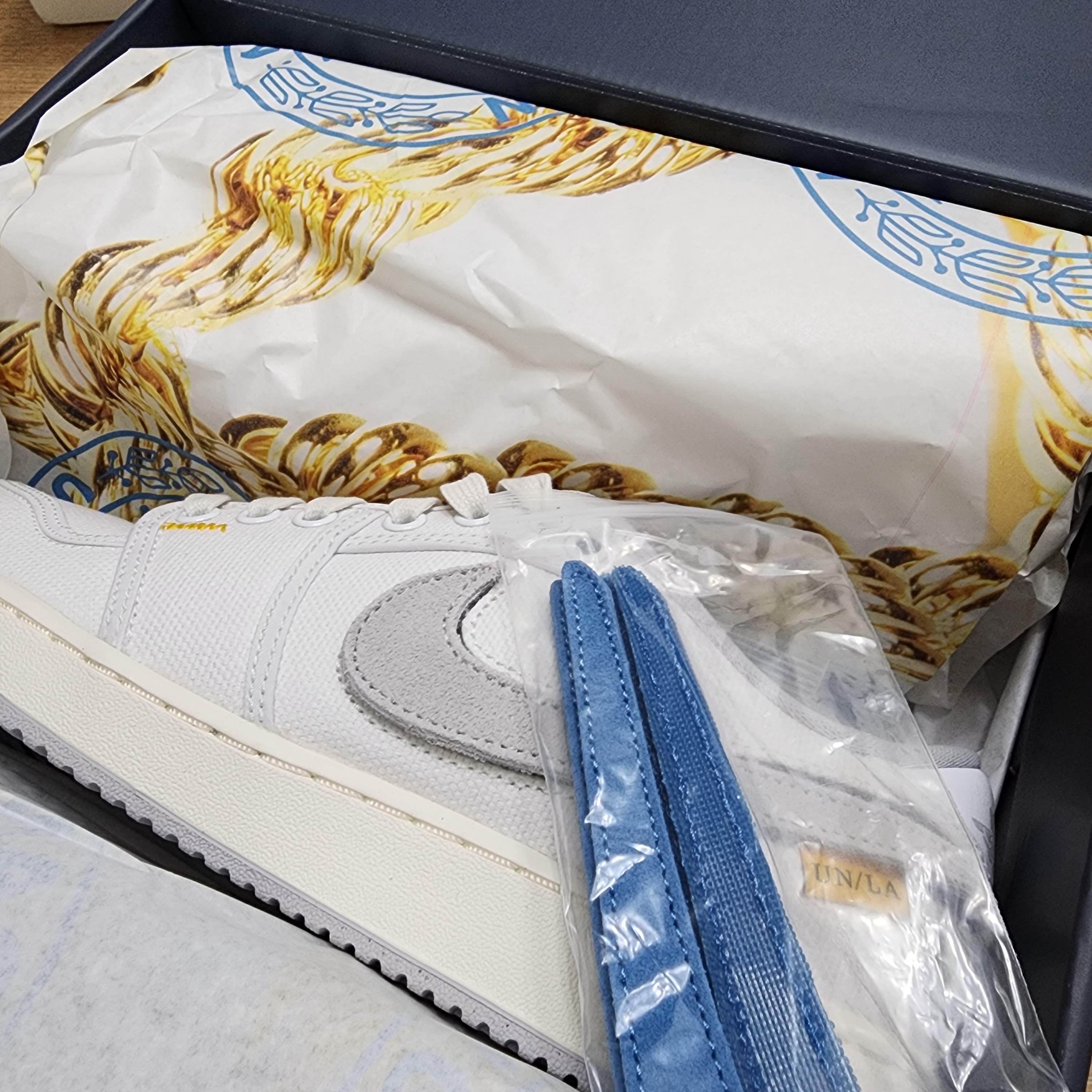 Jordan 1 x Union KO Low White 착용 스타일