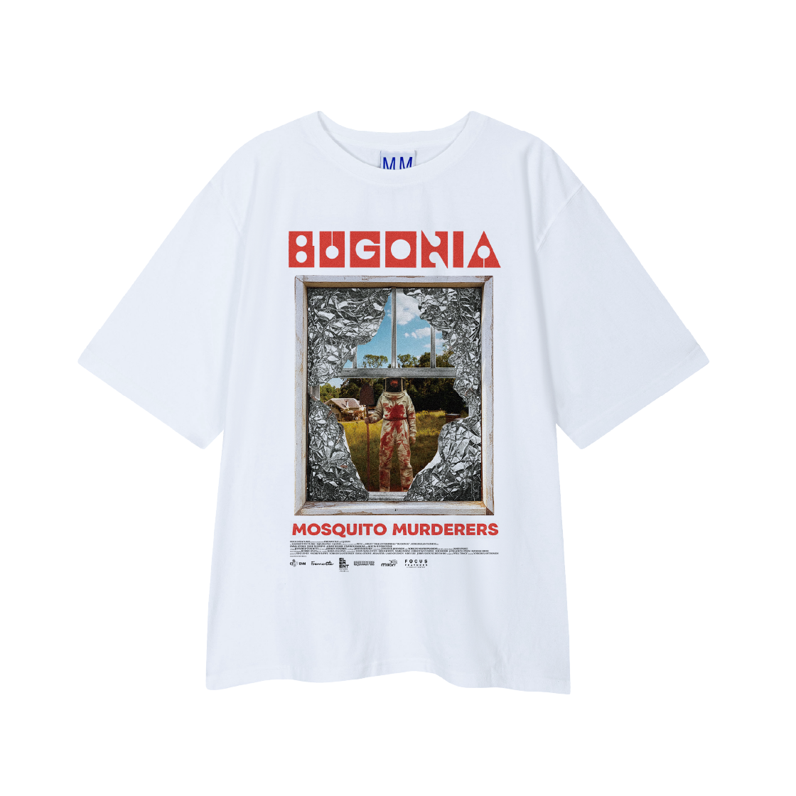 8782865 Mosquito Murderers x BUGONIA YOU'RE KILLING OUR PLANET T-Shirt White