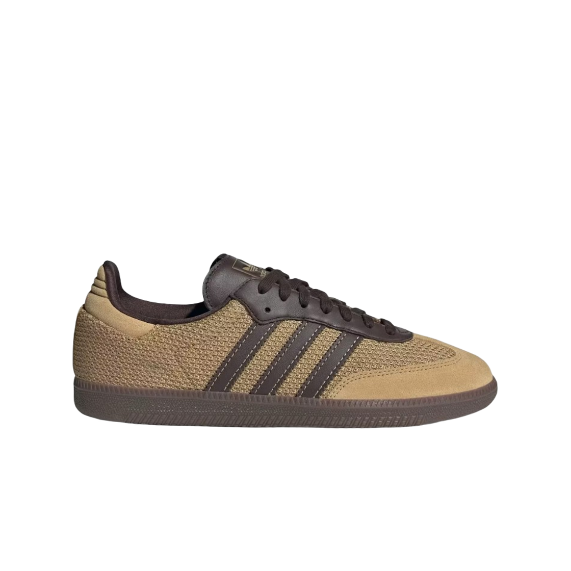 JR0884 Adidas Samba OG Golden Beige Dark Brown