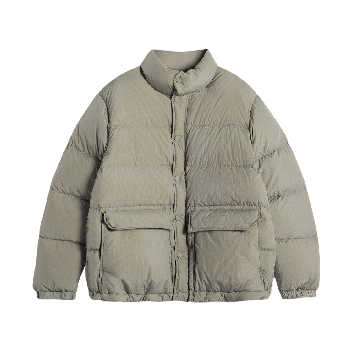 PM02230WQ4070-P131 Maison Kitsune Quilted Puffer Laurel Green