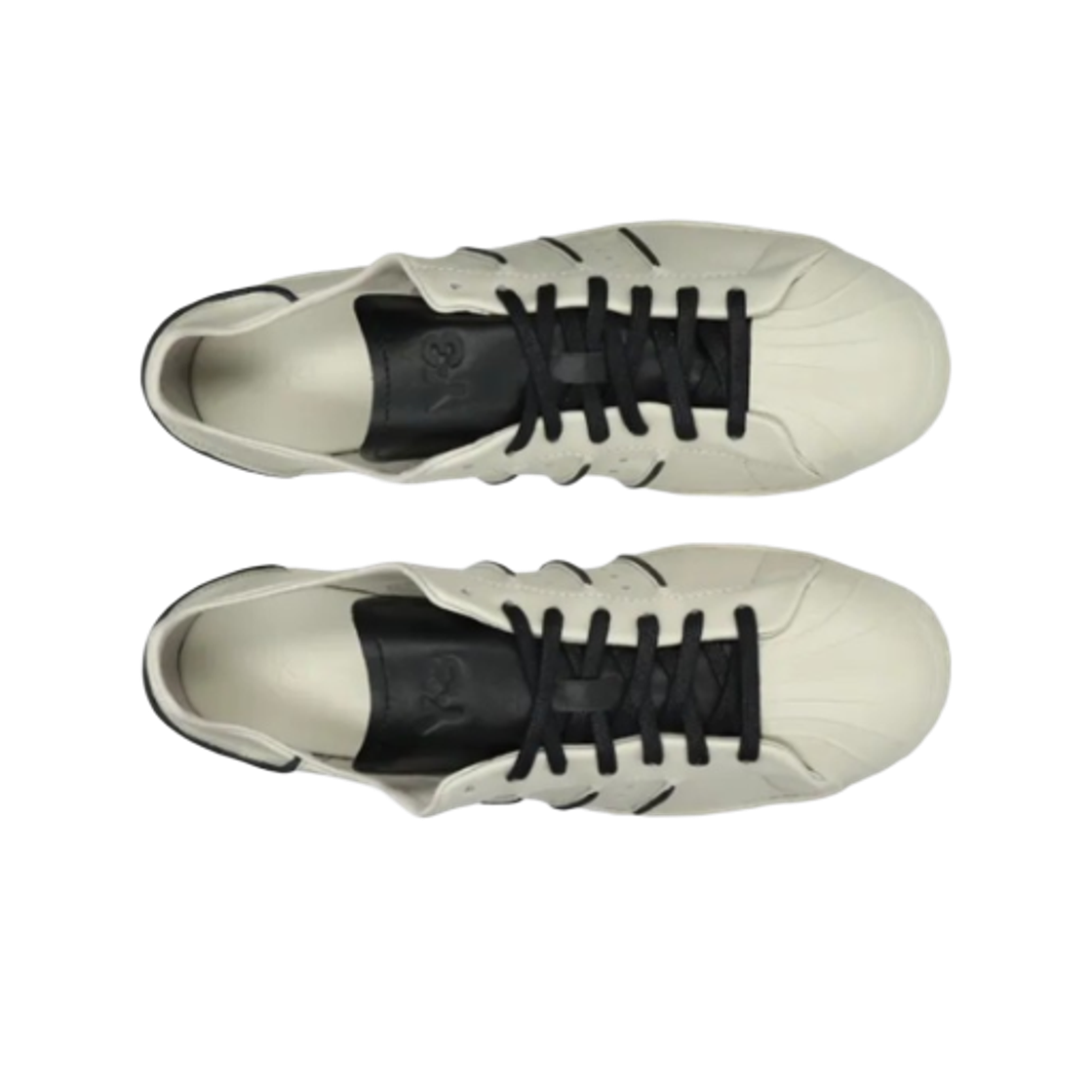 Y-3 슈퍼스타 토크 블랙(Y-3 Superstar Talc Black) - 2