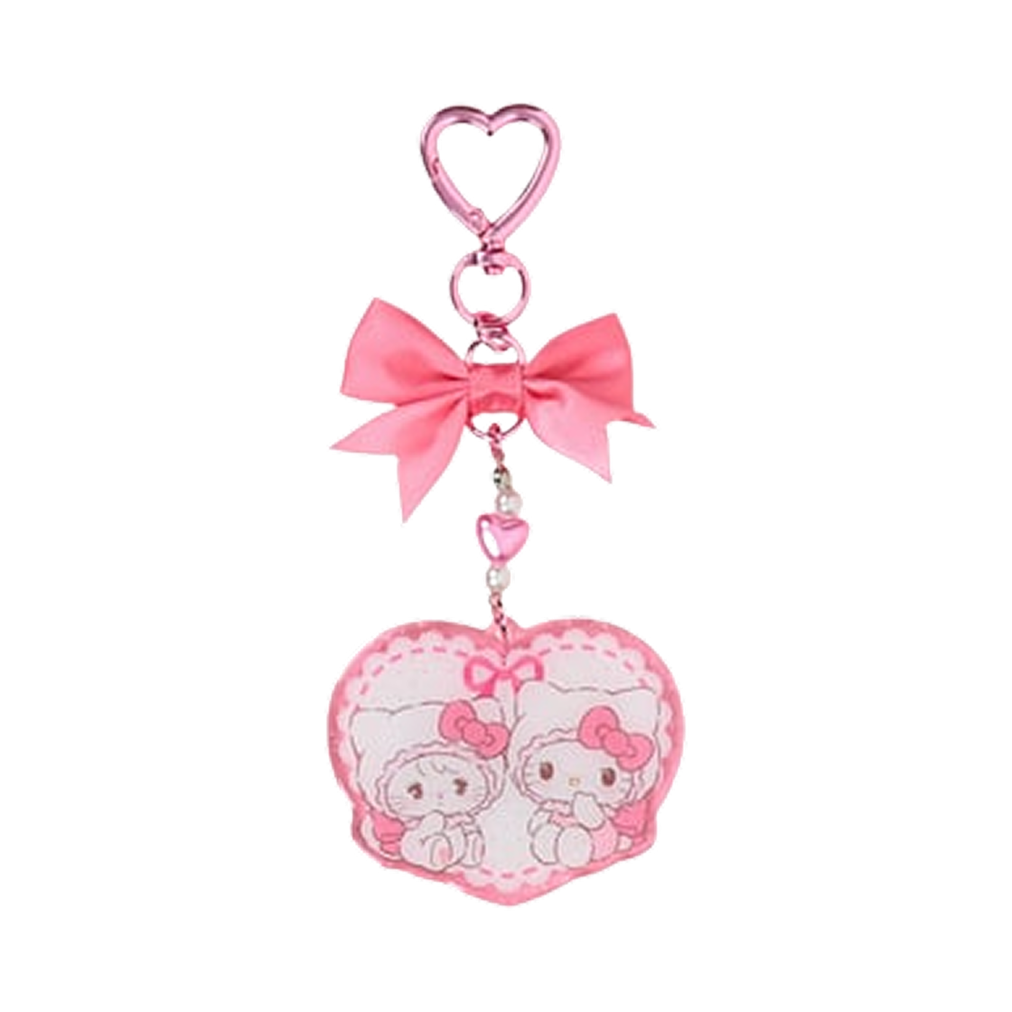 산리오 헬로 키티 미코 일러스트레이션 아크릴 키체인(Sanrio x Mikko Illustrations Hello Kitty Acrylic Keychain) - 1
