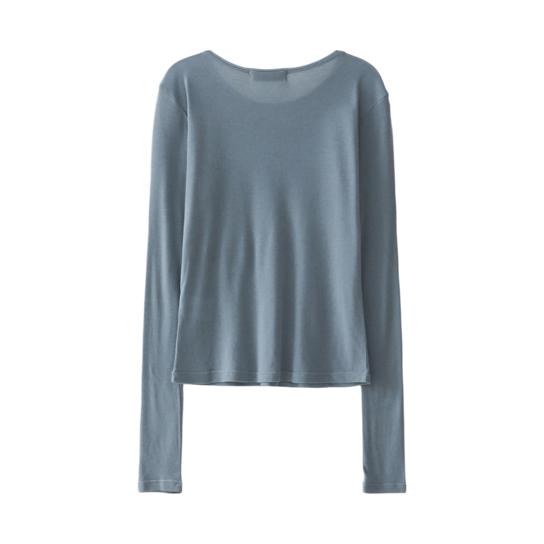 블루 선플라워 레이어드 롱슬리브 티셔츠 블루(Blue Sunflower Layered Long Sleeve T-Shirt Blue) - 3