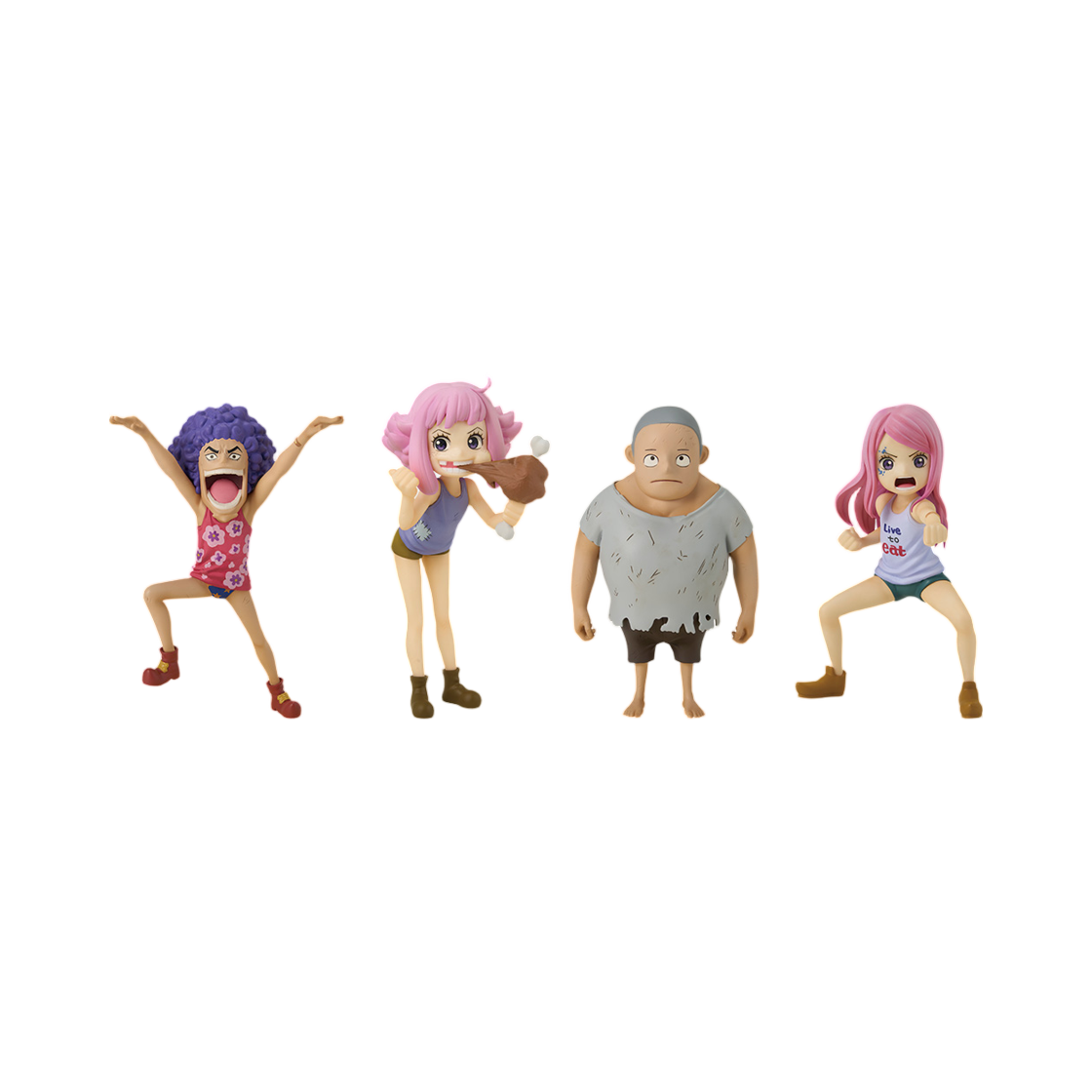 - Bandai Ichiban Kuji One Piece Future Island Egghead My Feelings for You F Prize Childhood Mini Figure Sealed Case (1 Blind Box)