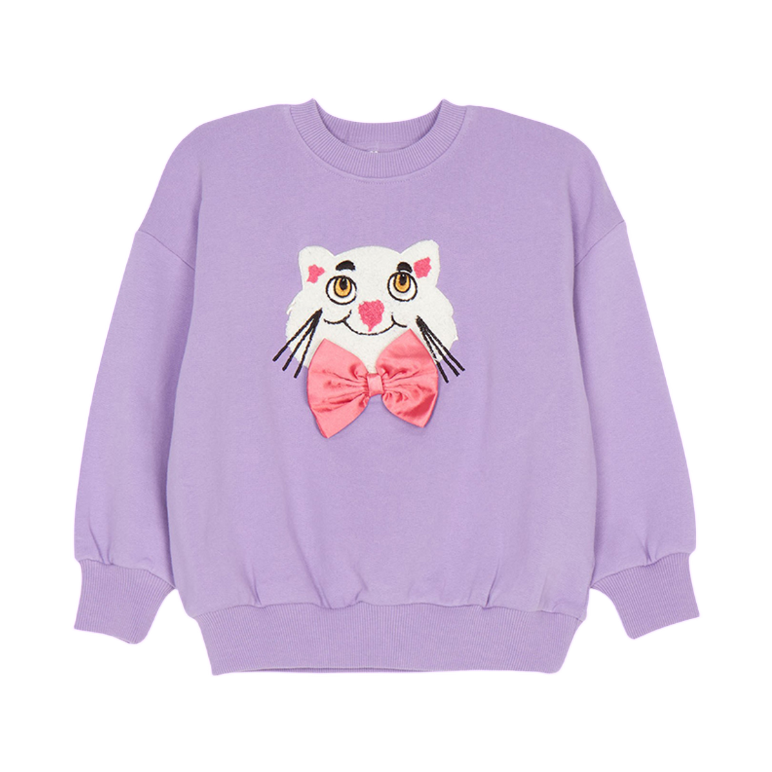 (키즈) 미니 로디니 스웨트셔츠 퍼플((Kids) Mini Rodini Sweatshirt Purple)