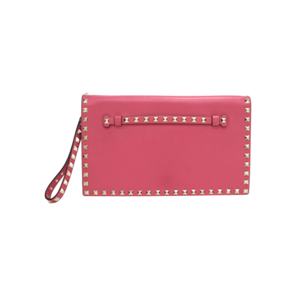 IT8TPHBRKGNF Valentino Rockstud Flap Clutch Bag