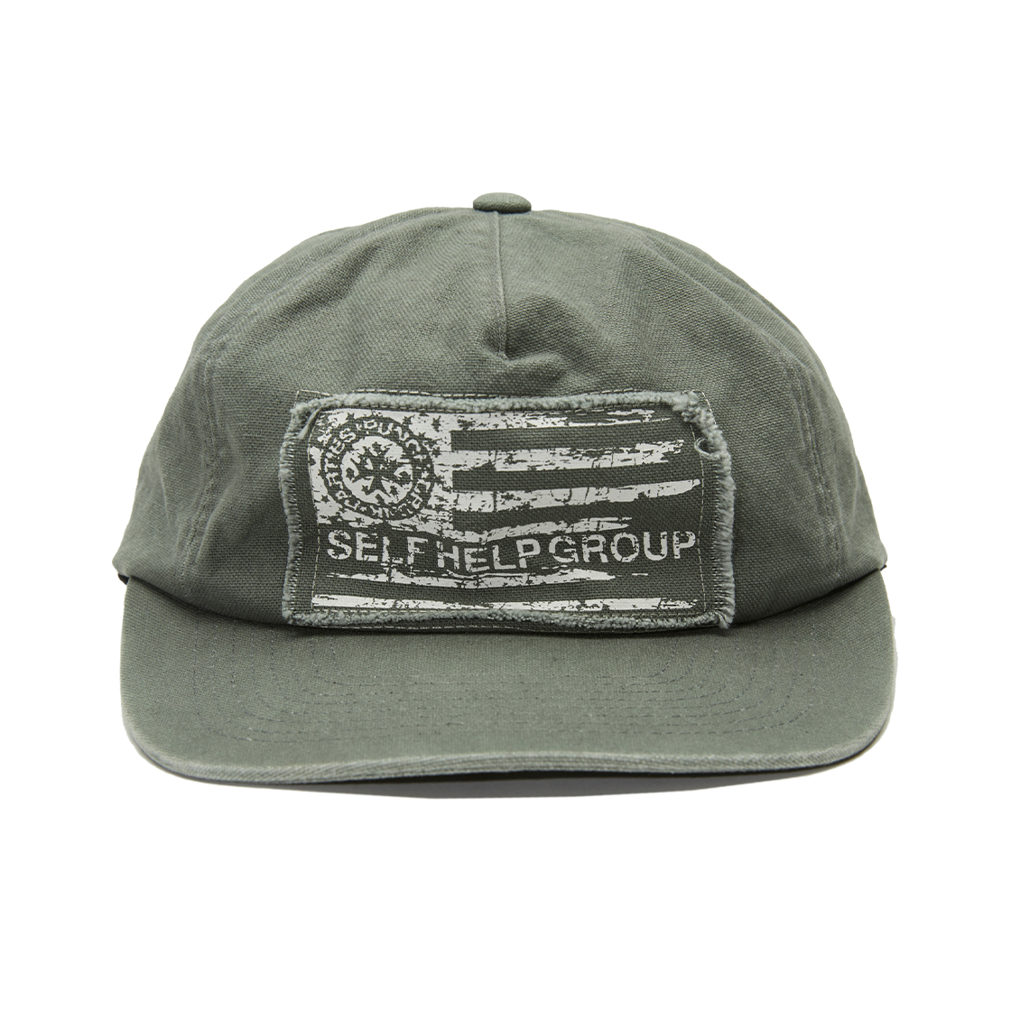 PDP251CP03AWSF Punch Drunk Parties Parties Flag Washed Cap WASHED SAGE