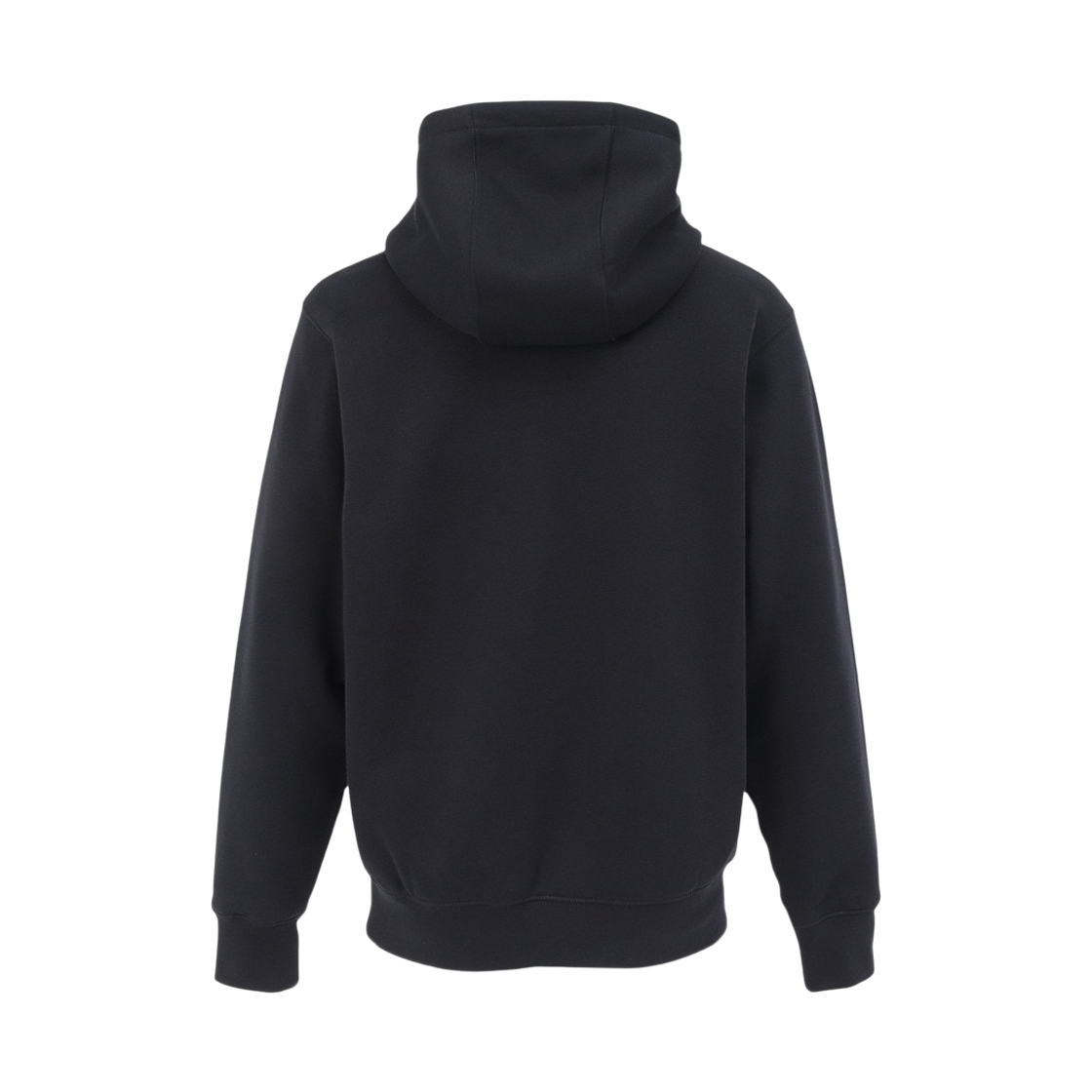 나이키 클럽 풀오버 플리스 후드 블랙 화이트 - 아시아(Nike Club Pullover Fleece Hoodie Black White - Asia) - 2