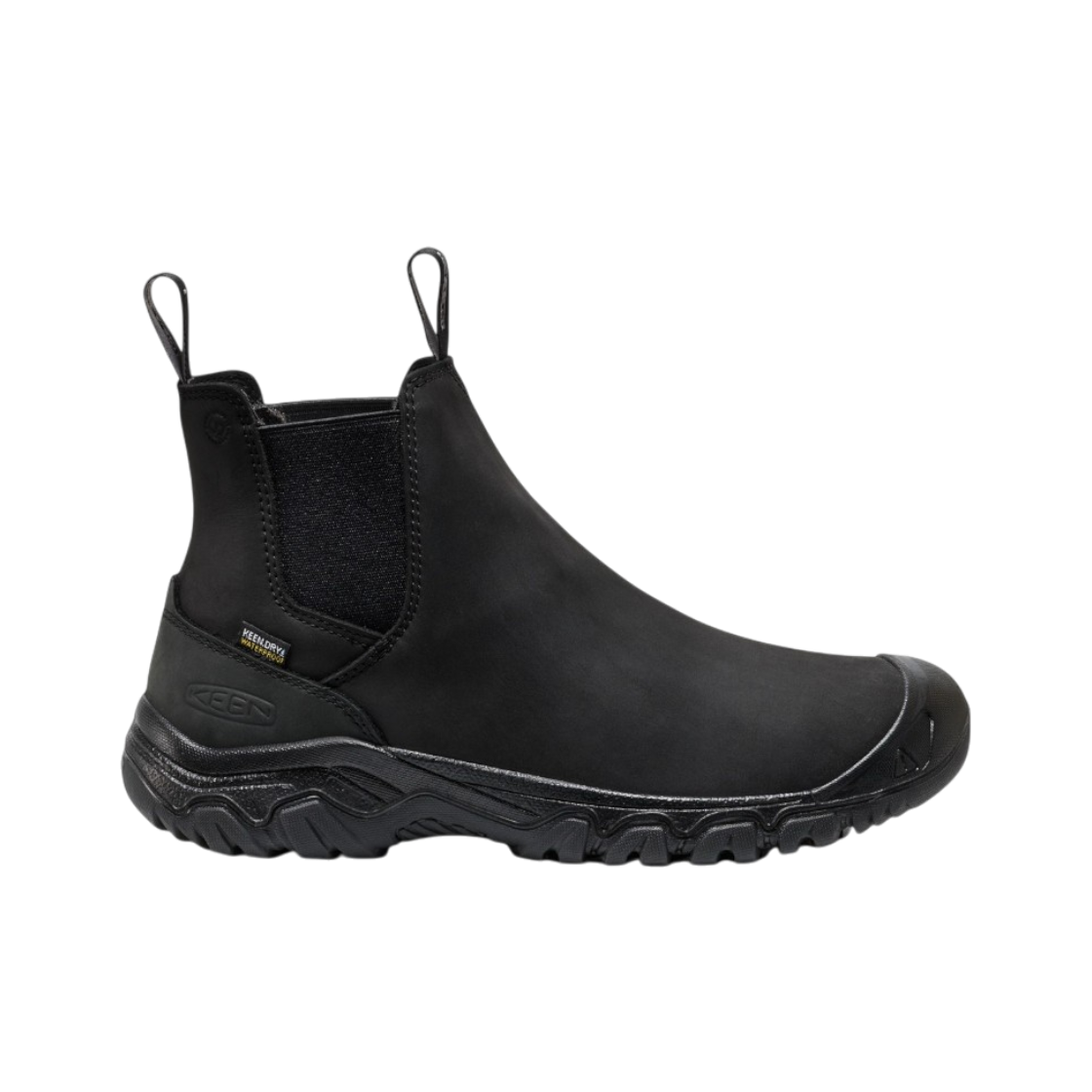 킨 앵커리지 IV 방수 블랙 남성 부츠(KEEN ANCHORAGE BOOT IV WP Men Boots Black Black)