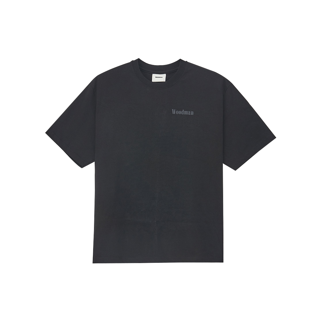 25FWTS01BK Woodman Basic Drawing T-Shirt - Black
