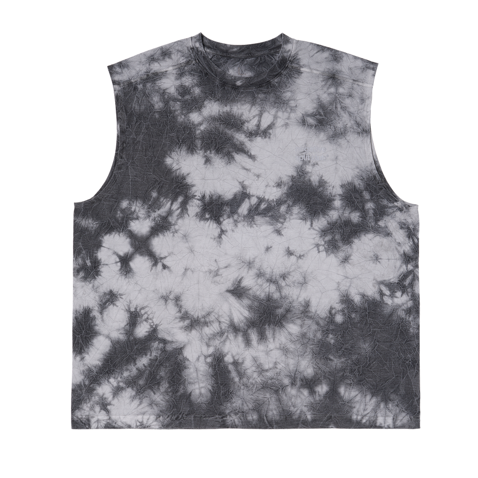 네거티브 스플릿 클럽 기능성 소로나 마블 싱글렛 차콜(negative split club Functional Sorona Marble Singlet Charcoal)