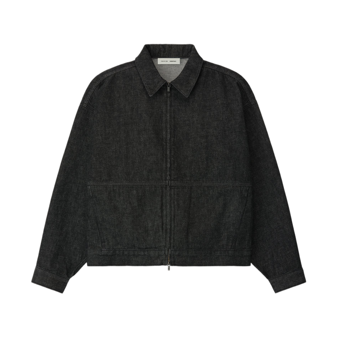 - Essentials Denim Work Jacket Vintage Black - 25FW
