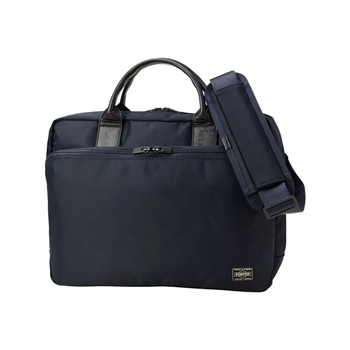 655-06168 Porter Time 2Way Briefcase S Navy