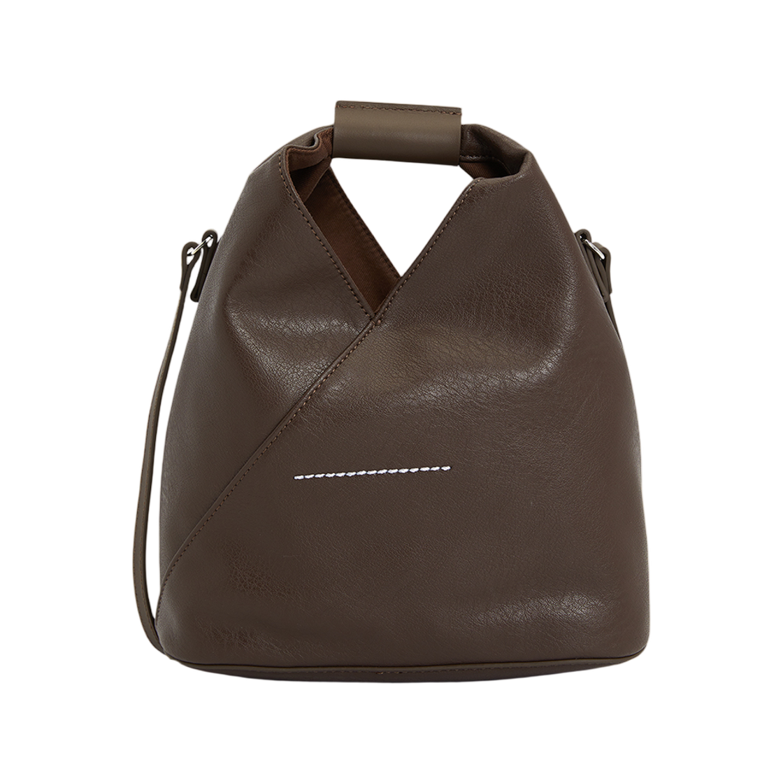 SB6WD0026P8396T2164 MM6 Maison Margiela Japanese Cross Bag Brown