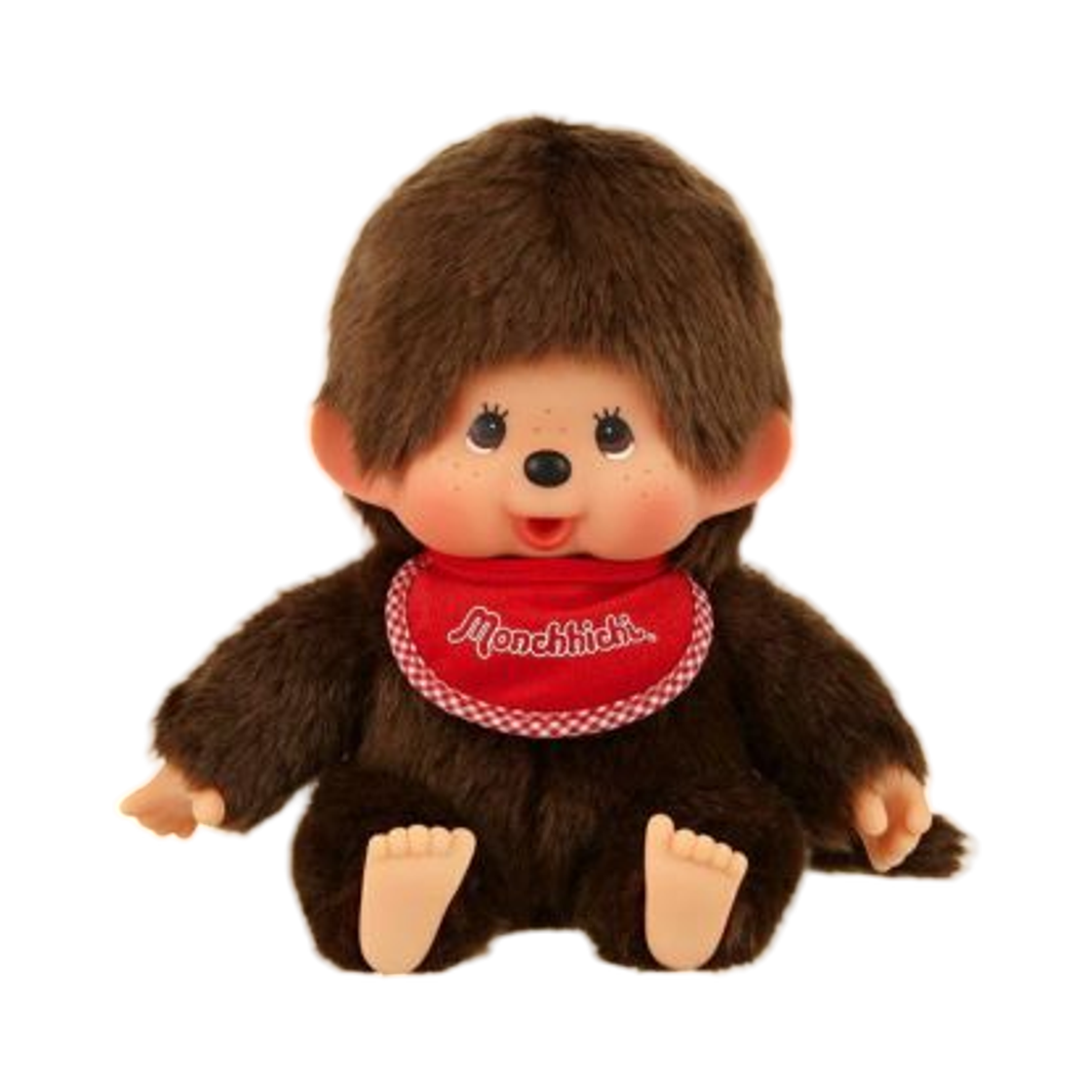 - Monchhichi Premium Standard M Brown Boy Sitting