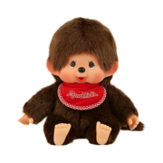 Monchhichi Premium Standard M Brown Boy Sitting