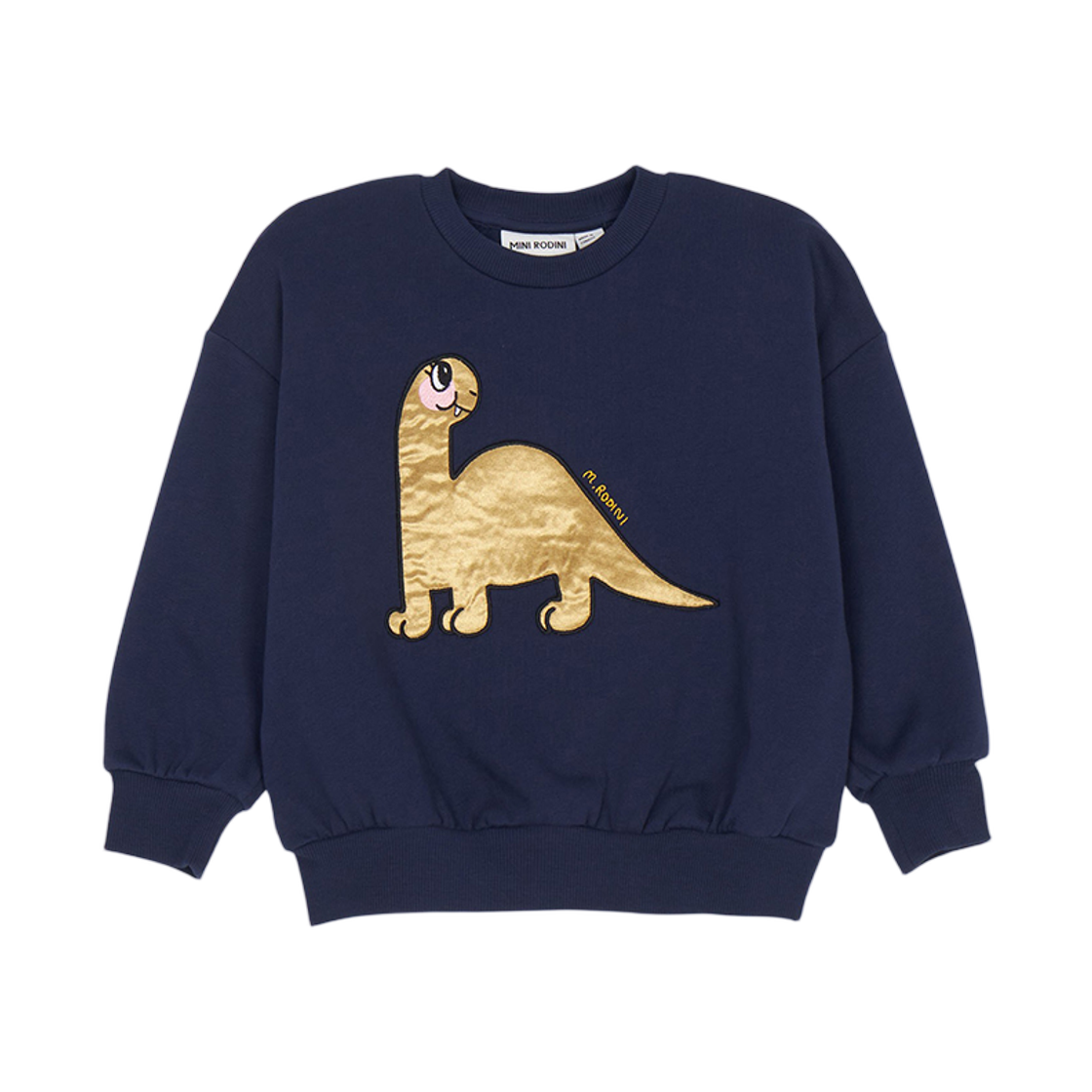 (키즈) 미니 로디니 플리스 스웨트셔츠 블루((Kids) Mini Rodini Fleece Sweatshirt Blue)