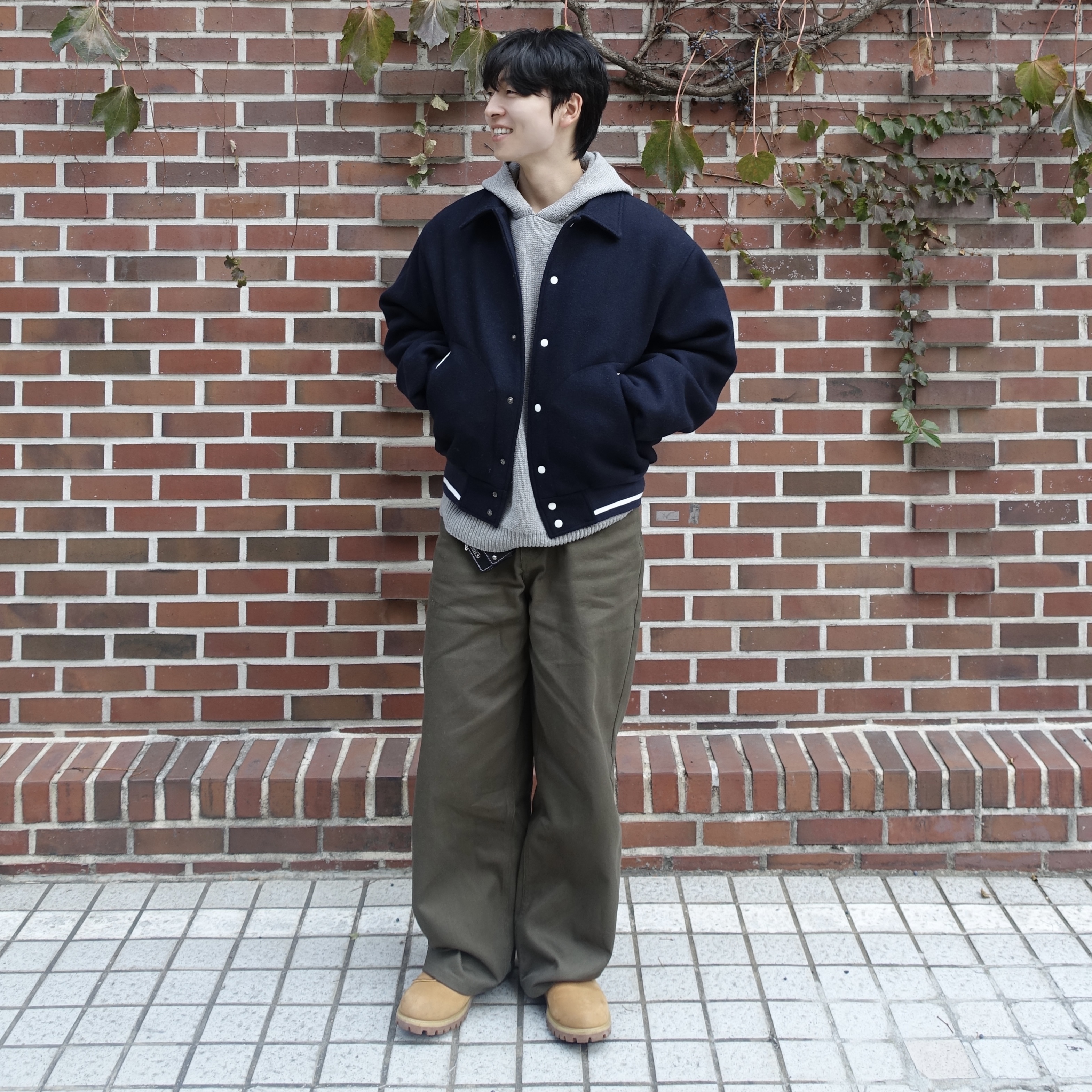 Timberland Premium 6 inch Waterproof Boot Wheat Nubuck - Wide 착용 스타일 - 4