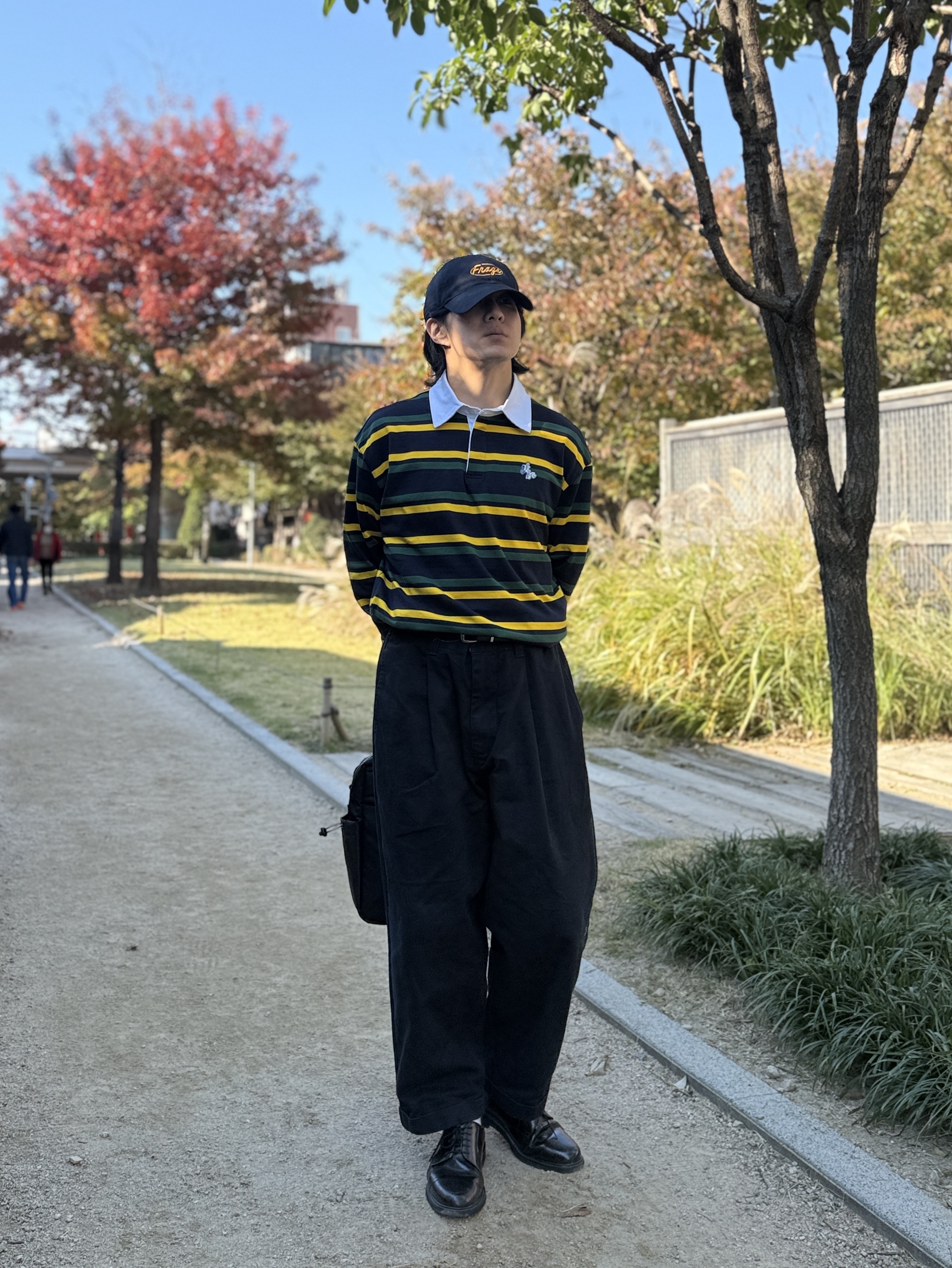 JOSEPHT Cosimo Black 착용 스타일 - 1