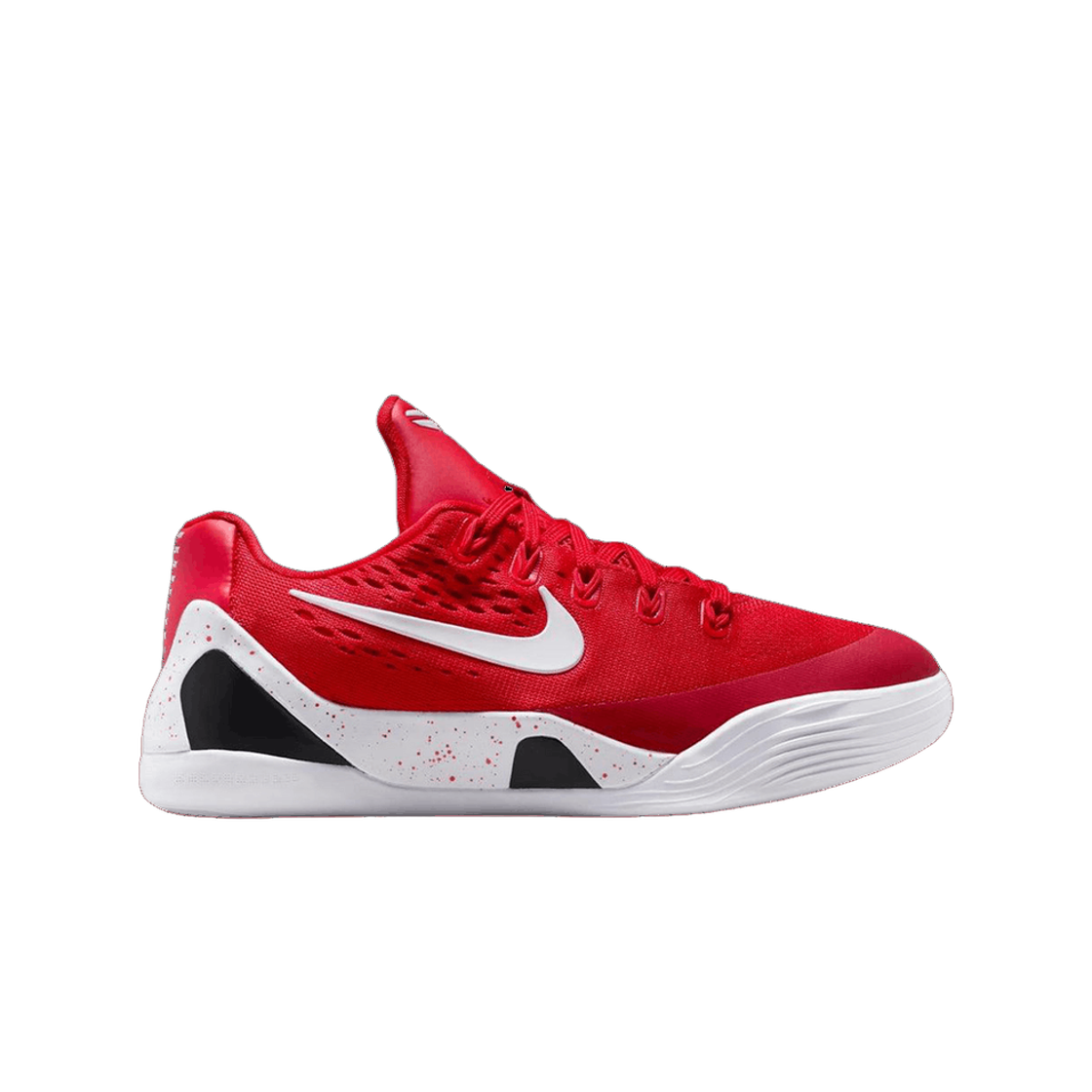 (GS) 나이키 코비 9 엘리트 로우 유니버시티 레드 화이트((GS) Nike Kobe 9 Elite Low University Red White)