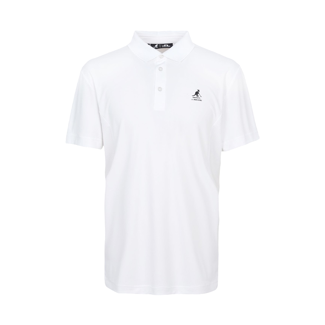 제이린드버그 x 캉골 카라 숏슬리브 티셔츠 화이트(J.Lindeberg x Kangol Golf Wear Collar Short Sleeve T-Shirt White)