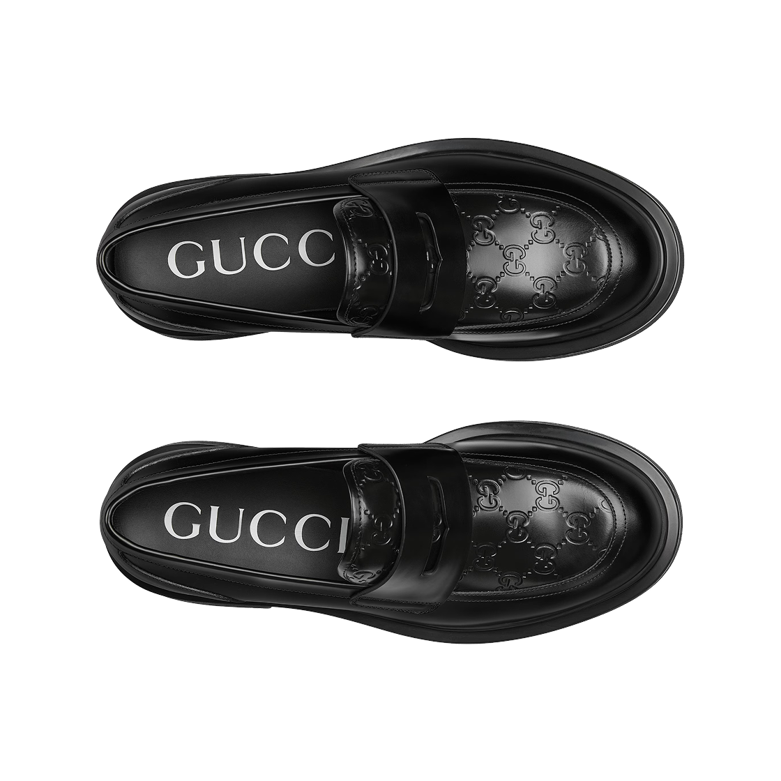 구찌 GG 디테일 로퍼 블랙(Gucci GG Detail Loafer Black) - 2