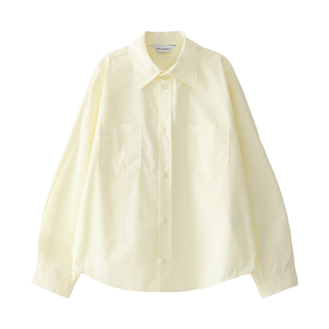 블루 선플라워 비비드 레이어드 셔츠 옐로우(Blue Sunflower Vivid Layered Shirt Yellow)