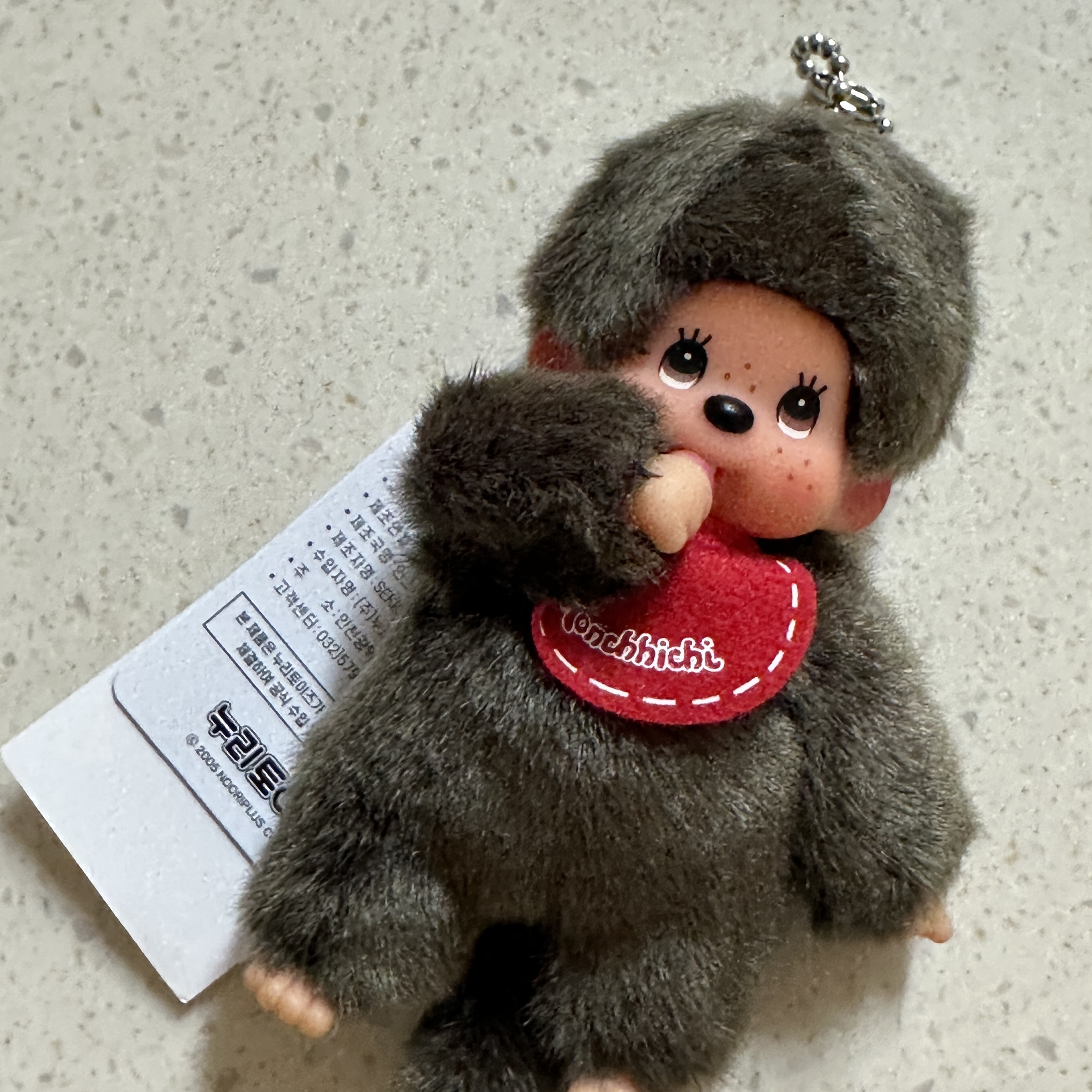 Monchhichi Keychain Mini Boy 착용 스타일 - 1