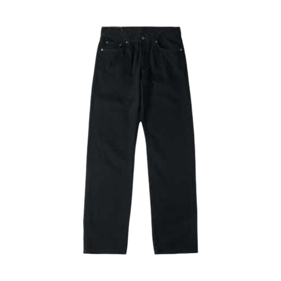 에이치태 1947 신치 백 스트레이트 데님 블랙 레이븐 블랙(HTAE 1947 Cinch Back Straight Denim Black Raven Black)