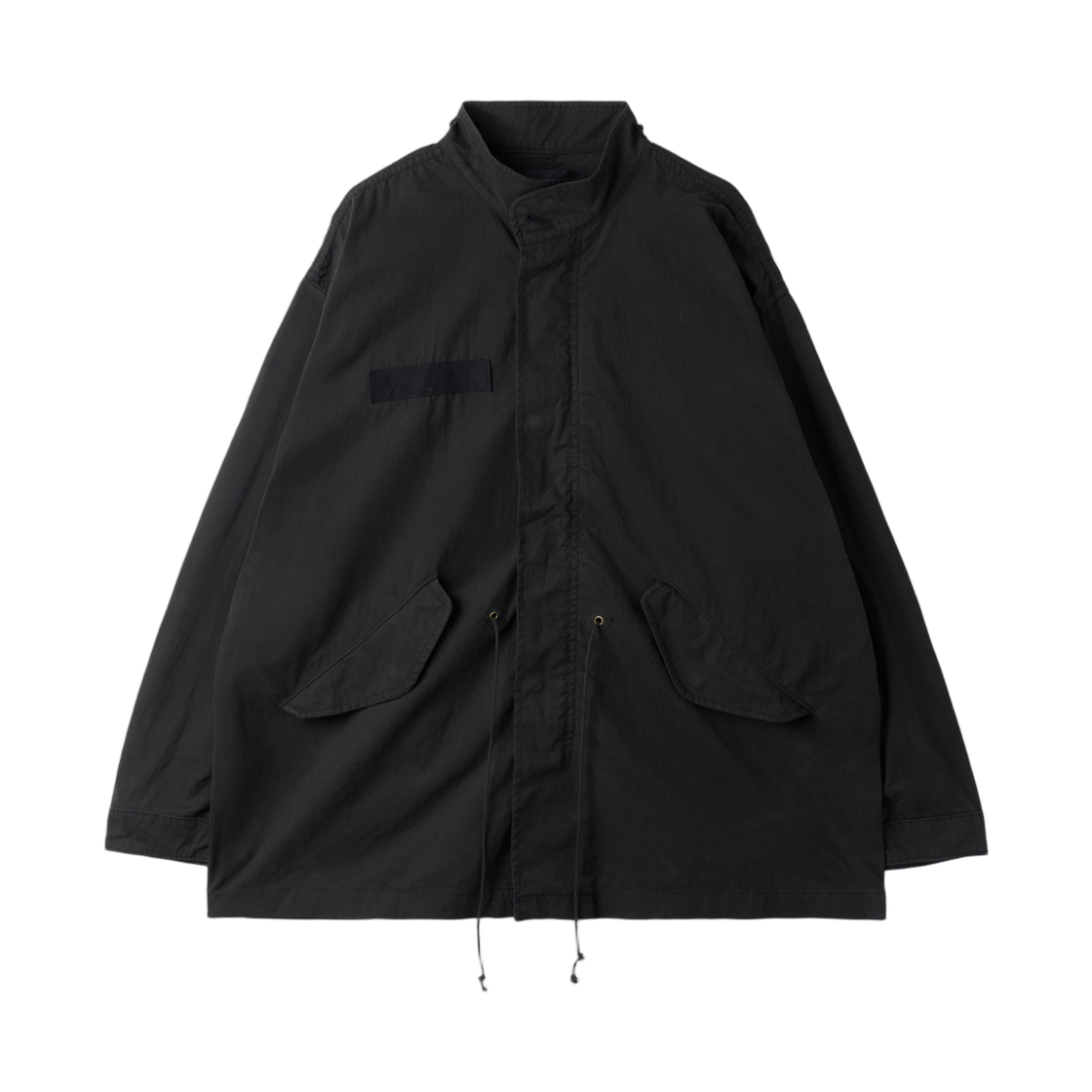 에이치태 70s M-65 하프 피쉬테일 파카 페이디드 블랙(HTAE 70s M-65 Half Fishtail Parka Faded Black)