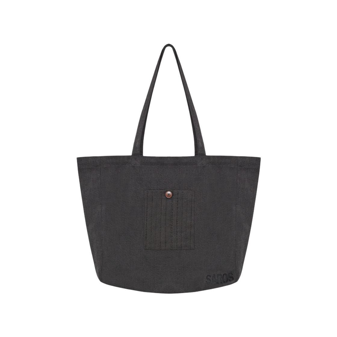 P00000FC Saros Cotton Bag Charcoal