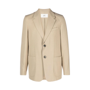 AMI Two Button Blazer Champagne