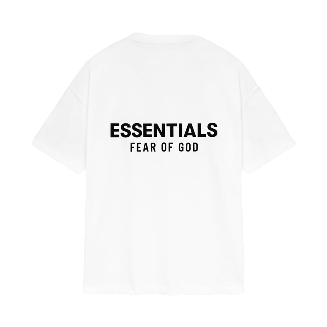 [15% 쿠폰] 에센셜 클래식 반팔 티셔츠 브라이트 화이트 - 25FW([15% 쿠폰] Essentials  Classic Short Sleeve T-Shirt Bright White - 25FW)