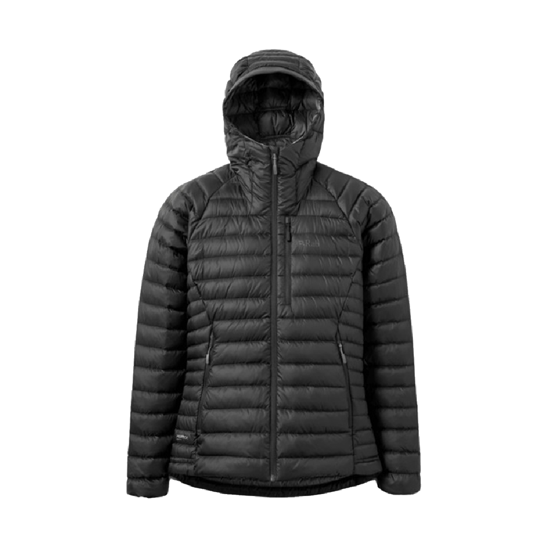 RBQDB1300BLK008 Rab Microlight Alpine Jacket Wmns Black/Graphene