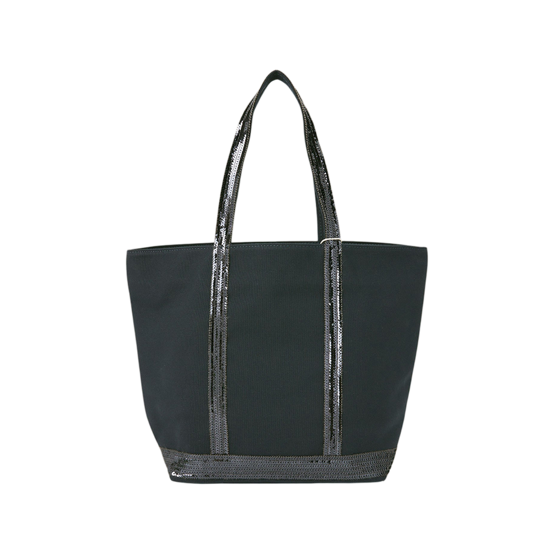 (W) 바네사 브루노 카바스 M 토트백 네이비((W) Vanessa Bruno Cabas M Tote Bag Navy)
