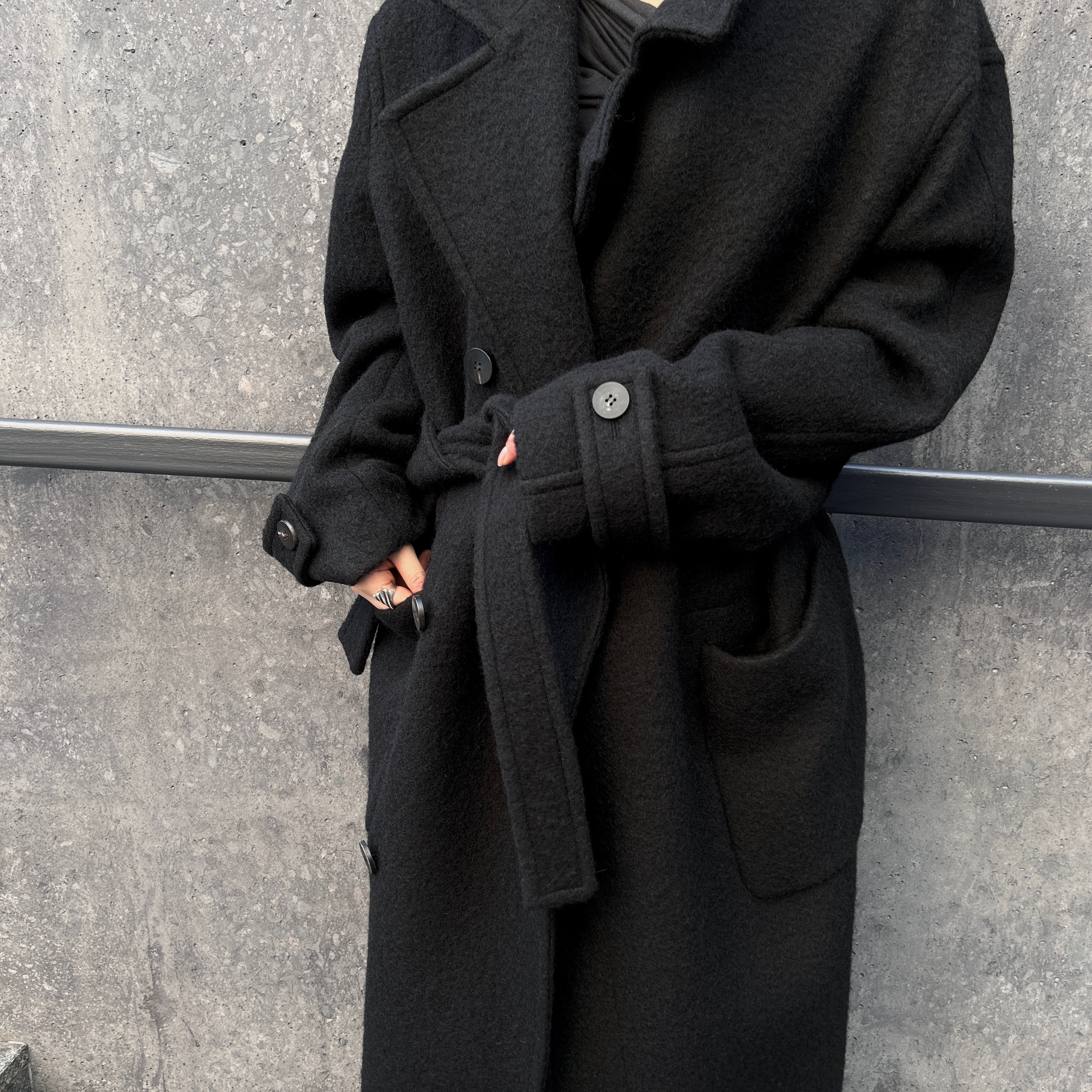 (W) Maison Margiela Tabi Boots Black, (W) Maison Margiela Tabi Boots Black 착용 스타일 - 3