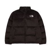 The North Face Versa Velour Nuptse Jacket Coal Brown