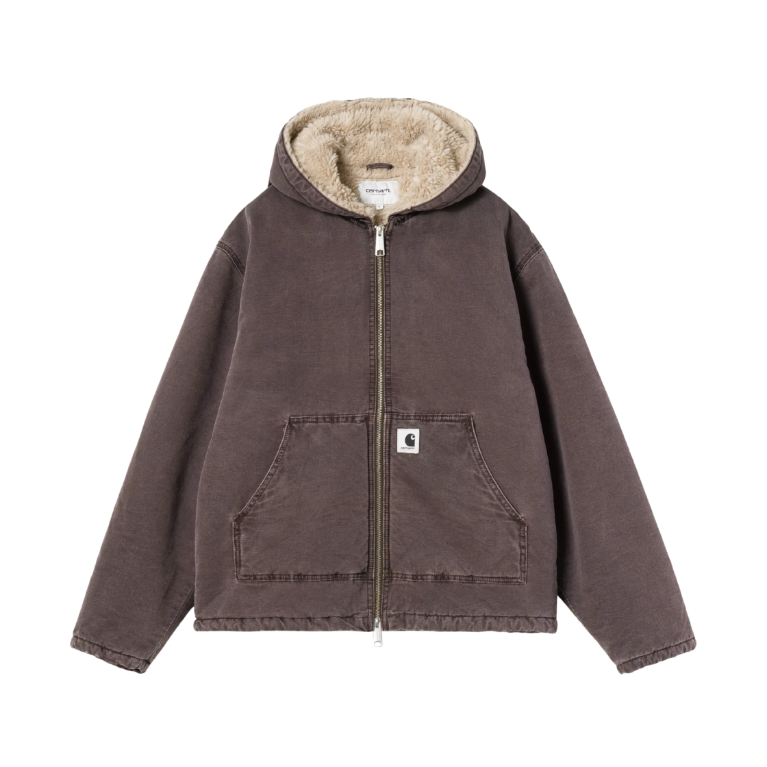 I036317-33H-0J (W) Carhartt WIP Hooded Mitch Jacket Palisander