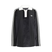 (W) Adidas Originals Winterized Long Sleeve Soccer Jersey Black - KR Sizing