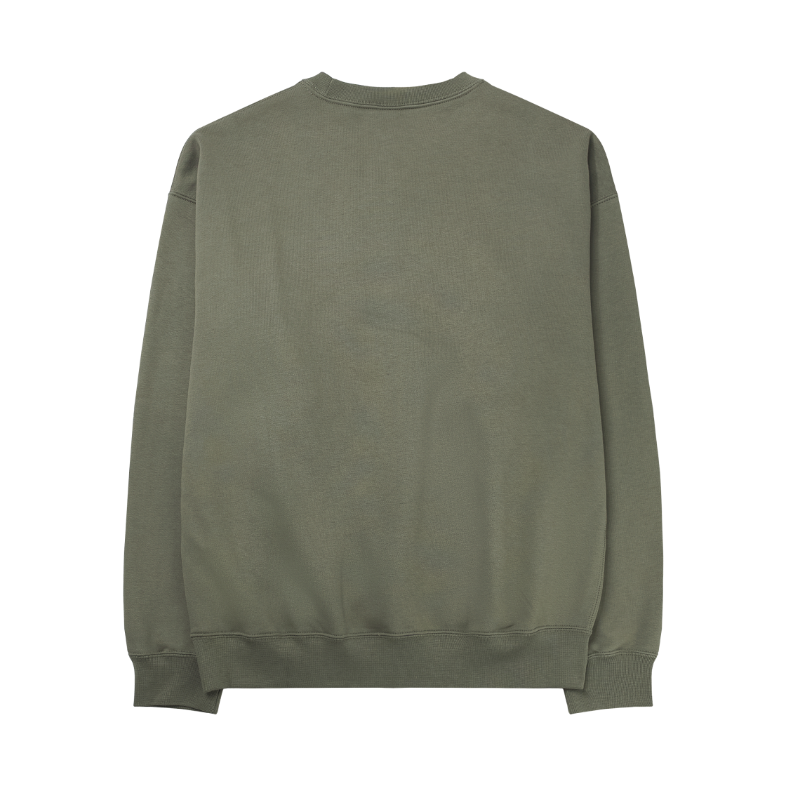 나이키 솔로 스우시 플리스 크루 스웨트셔츠 라이트 아미 화이트 - 아시아(Nike Solo Swoosh Fleece Crew Sweatshirt Light Army White - Asia) - 2