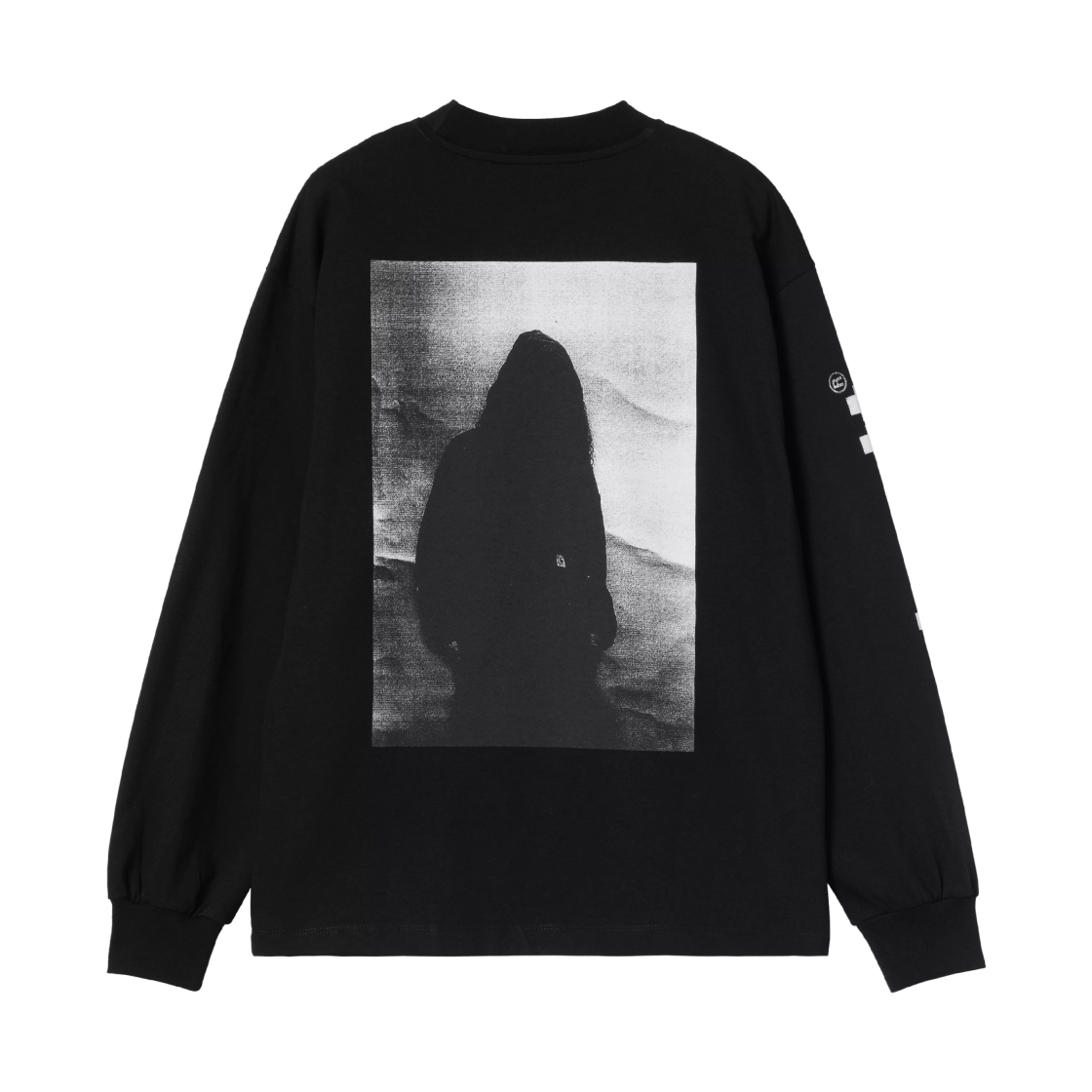 (W) 칼하트 WIP 롱슬리브 아카이브 스크립트 티셔츠 블랙((W) Carhartt WIP L/S Archive Script T-Shirt Black) - 2
