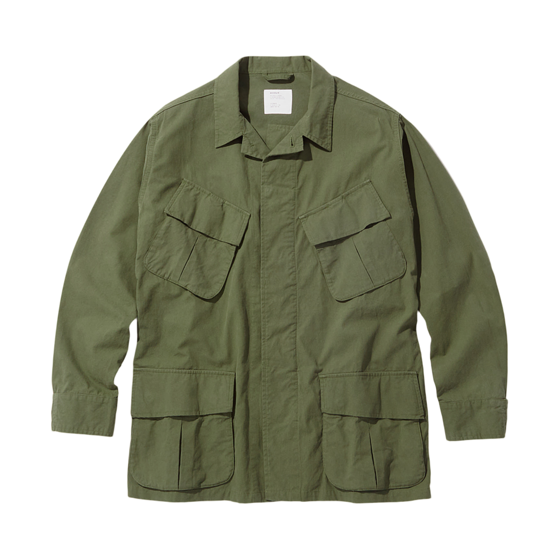 아웃스탠딩 2nd 포플린 정글 퍼티그 자켓 올리브(Outstanding 2nd Poplin Jungle Fatigue Jacket Olive)