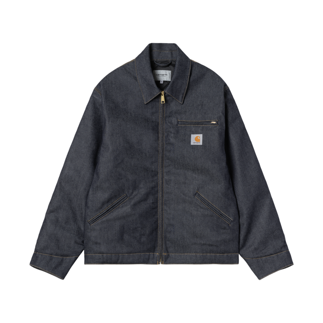 칼하트 WIP OG 디트로이트 자켓 블루 리지드(Carhartt WIP OG Detroit Jacket Blue Rigid)